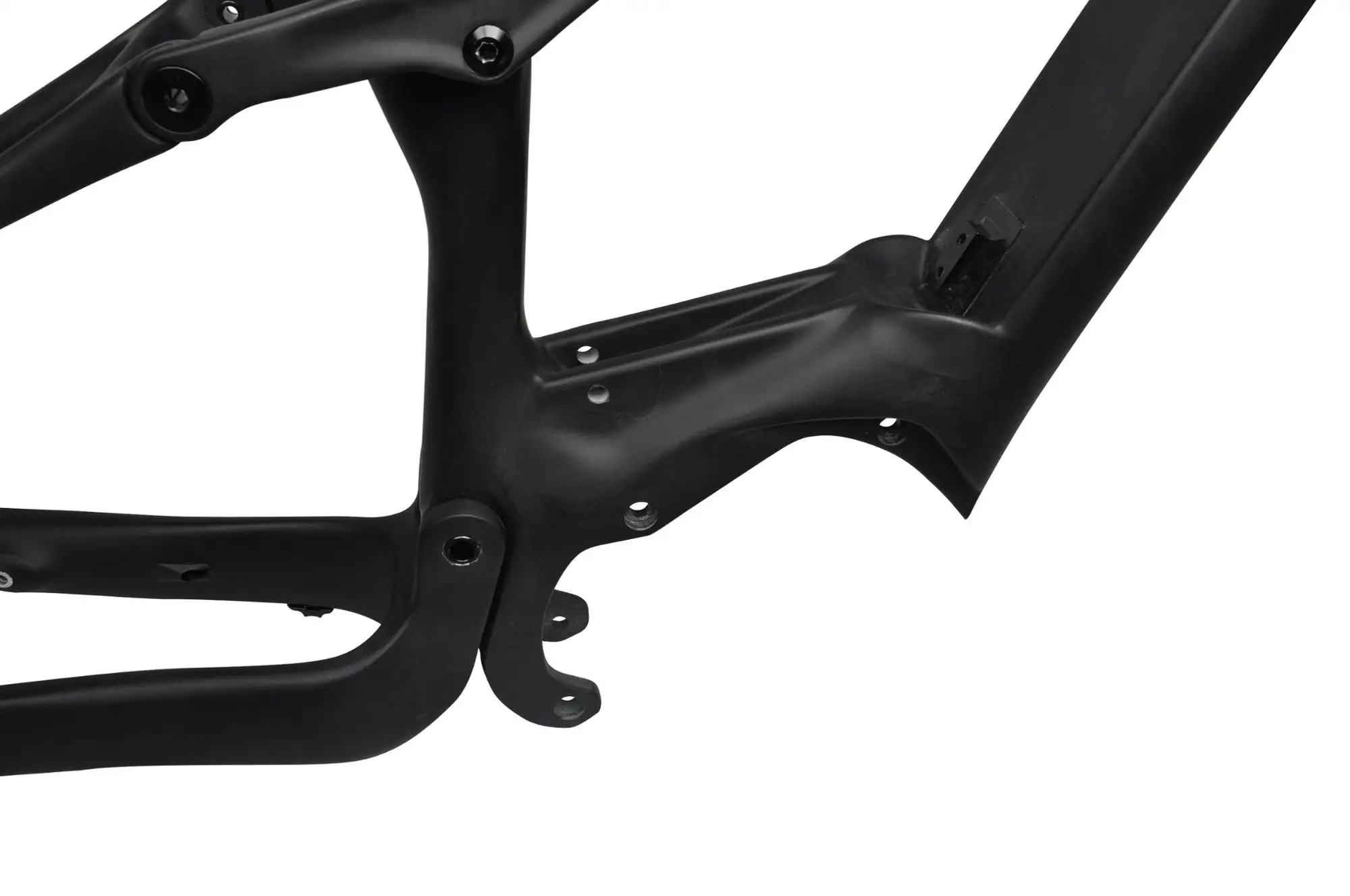 2018 New Design Di 2 Full Suspension Electric Bike Carbon Frame Mtb