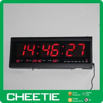 Led Wall Timer Digital Islamic Clock Desk Calendar Buy Desk