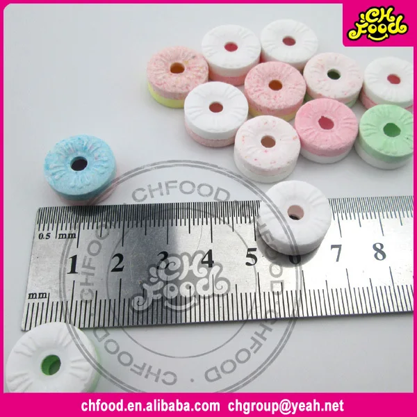 Hot Sale Classic Colorful Fruit Whistle Pressed Candy