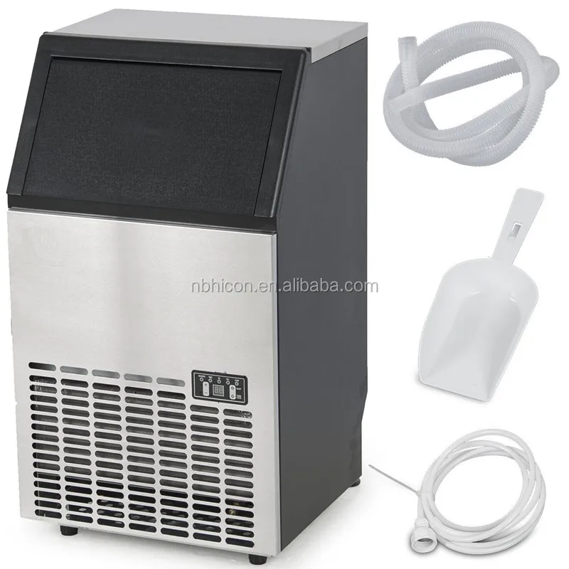 Hzb45 Led Small Commercial Ice Cube Maker 45kg/24h Buy Ice Maker