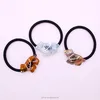 fashion plastic little bear bow elastic hair bands for baby headwear jewelry HA-833