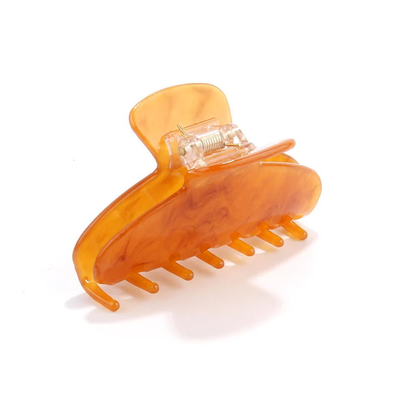 Simple Design Elegant Women Hair Decorative Acetate Hair Claws Clips