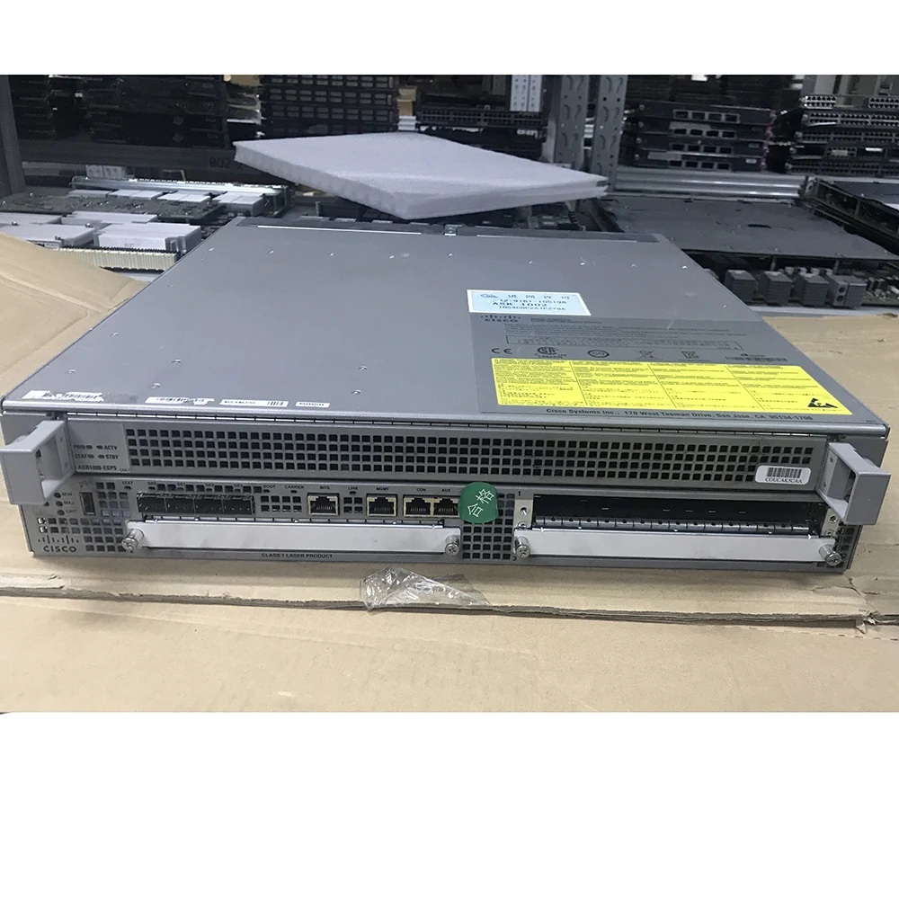 Used Asr1002 Router With Asr1000-esp5 Dual Ac Power Supply In Good ...