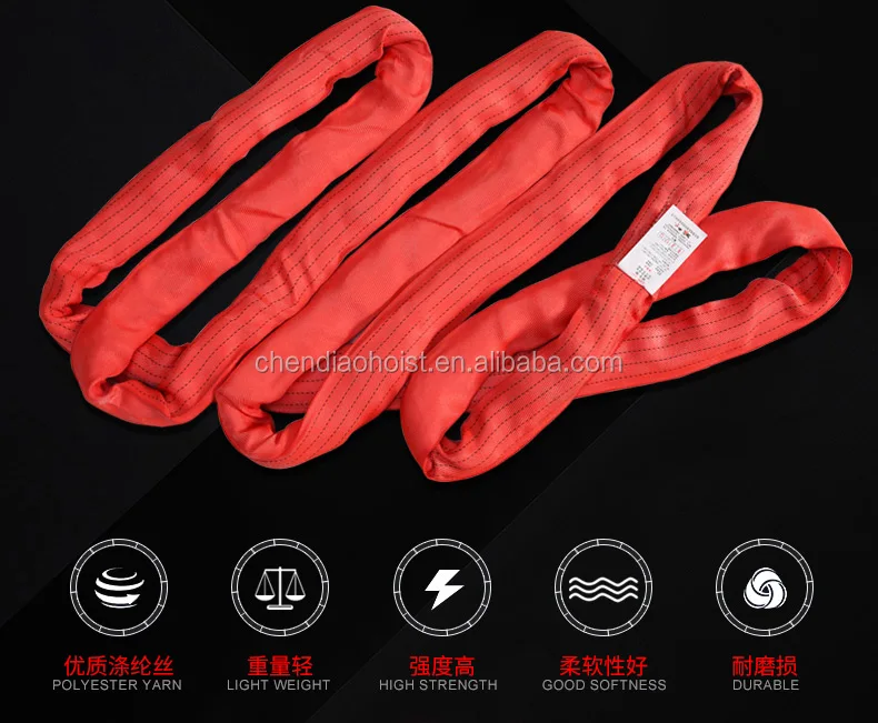 2 Ton Lifting Belt Sling Crane Industrial Lifting Belt Buy Capacity