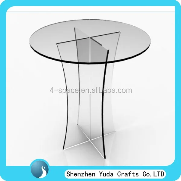 Plexiglass Round Dining Table Stacking Acrylic Tradeshow Table Buy