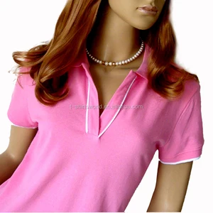 wholesale women custom golf bangladesh polo shirt 100% cotton