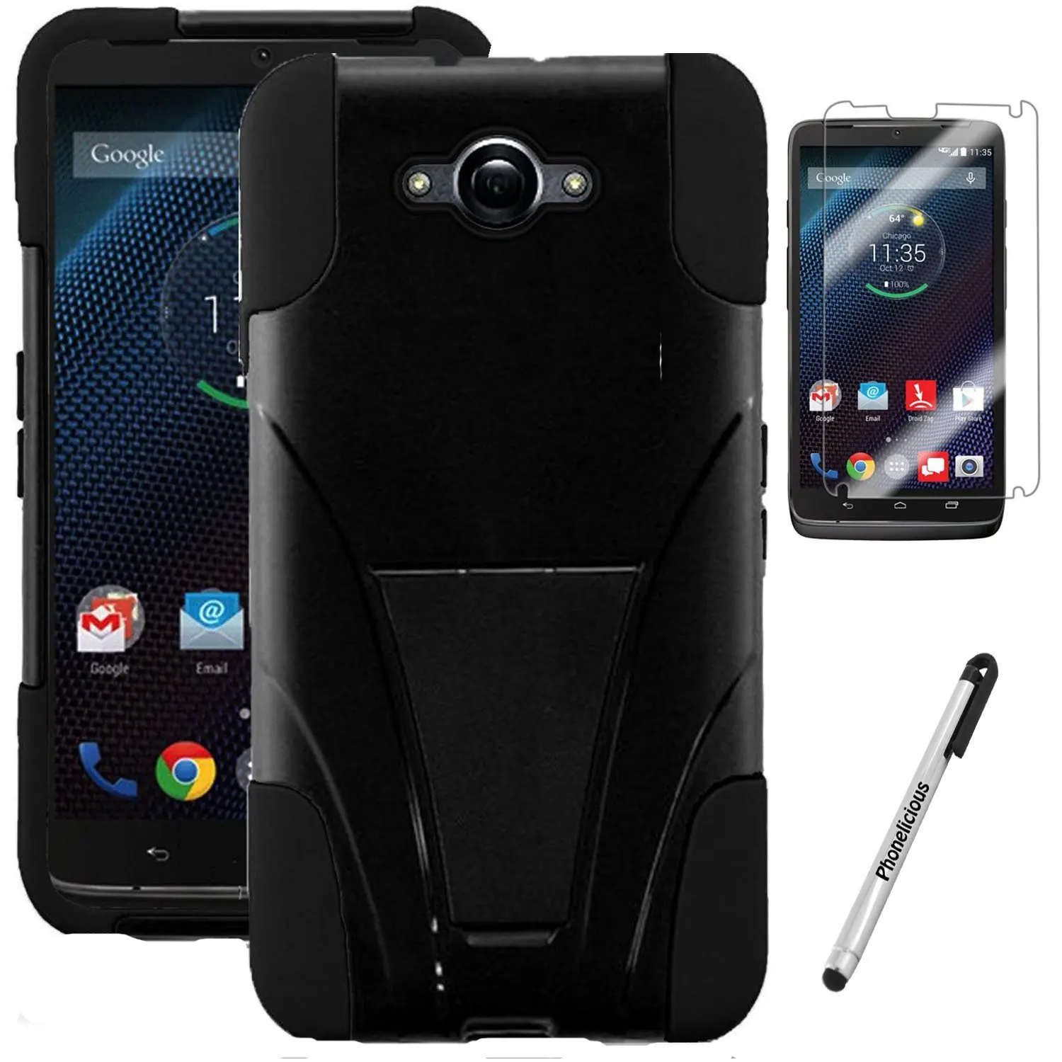 Get Quotations · MOTOROLA DROID TURBO CASE, Phonelicious® For MOTOROLA DROID  TURBO (VERIZON) Heavy Duty