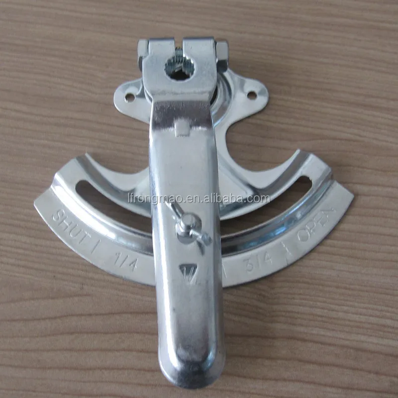 Hvac 3/8" Air Duct Manual Damper Quadrant Damper Handle Buy Air Duct