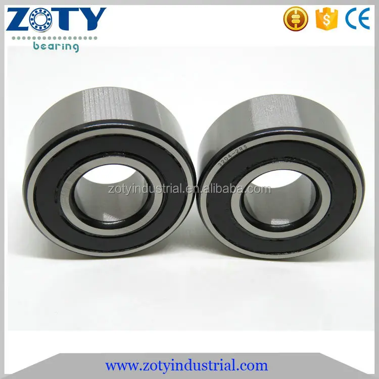 3204 20x47x20.6 mm Double Rangée Contact Angulaire roulement à billes