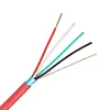 Listed 22/2 18/2 16/2 Shielded Unshieded FPL FPLR FPLP Fire Security Alarm 100% Copper Red Fire Alarm Cable
