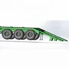 3 Axle 70 Ton 40ft Low Bed Lowboy Semi Truck Trailer Dimension