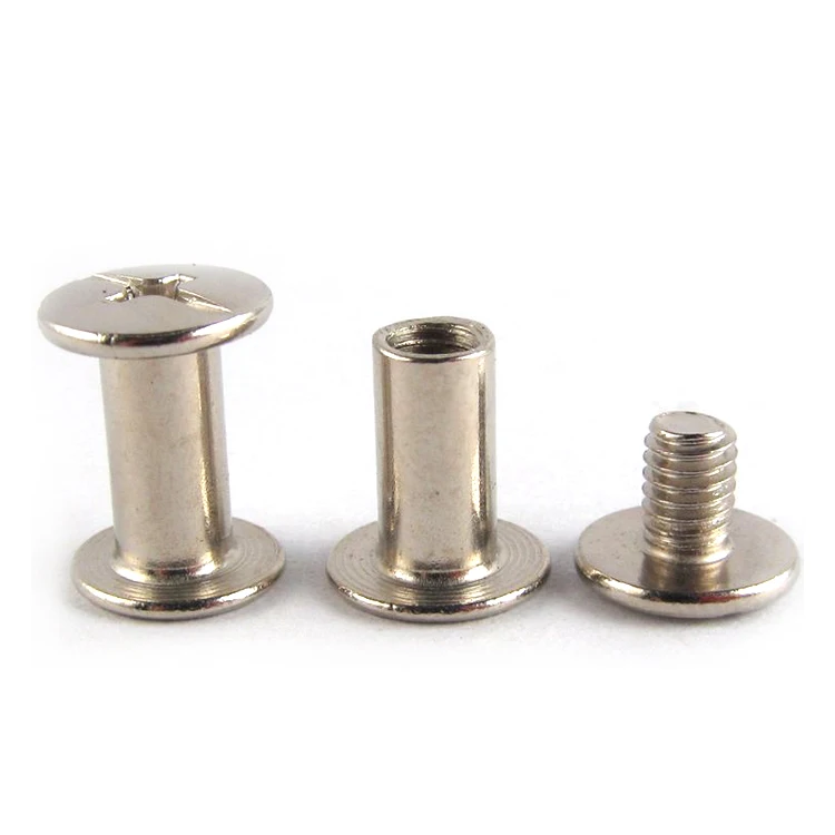 Male And Female Connector Bolt Metal Shelf Connector Chicago Screw ...