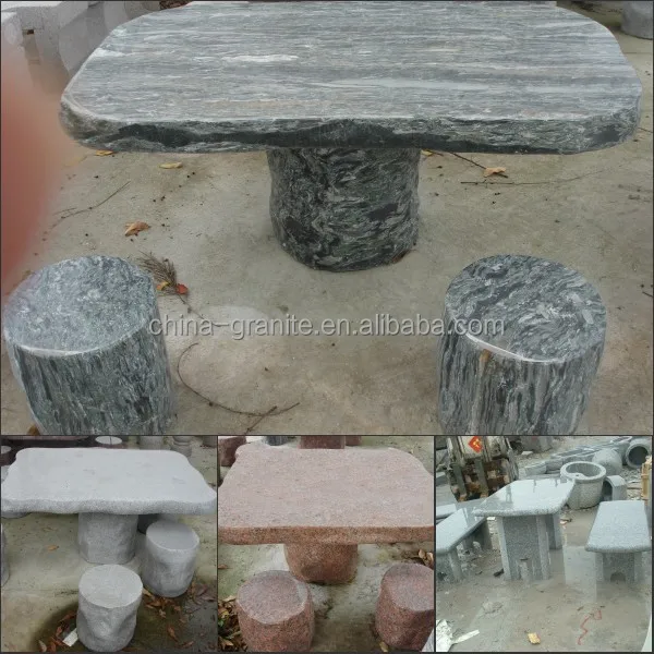 Stein Tischplatte Tisch Bank Granittisch Fur Hof Garten Park Buy Stein Banke Und Stuhle Outdoor Naturstein Banke Granitstein Stuhle Product On Alibaba Com