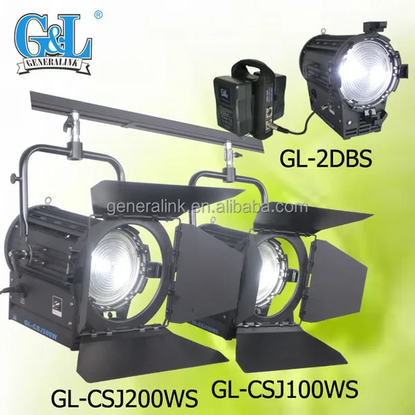 LED fresnel spot light for tv 100W/200W