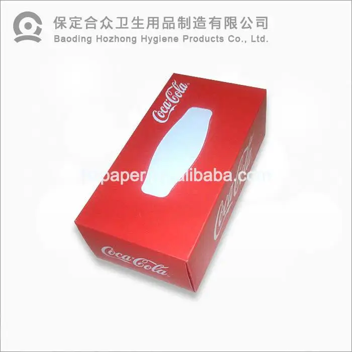 Custom facial tissue paper box and free professional design