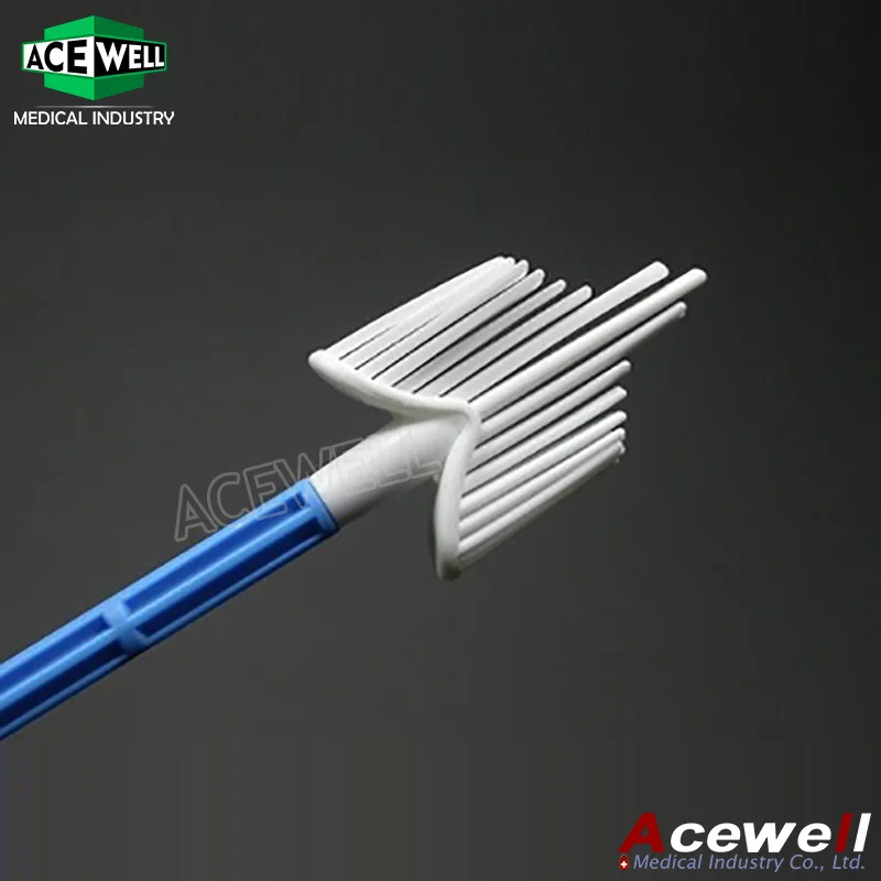 Acewell Disposable Sterile Broom Type Cervical Cyto Brush