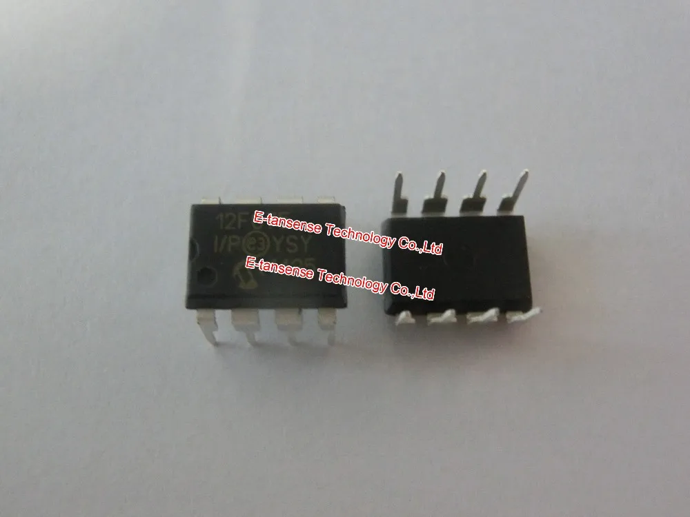 Pic12f675 Pic12f675-i/p 12f675 1.75kb 64 Ram 6 I/o Ind Temp Pdip8 - Buy ...