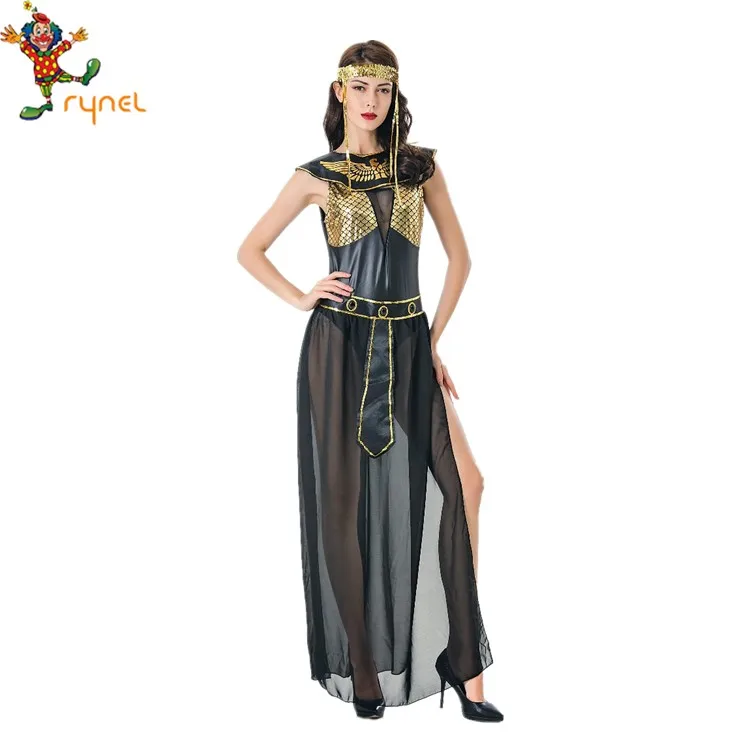 Spirit Black Egyptian Dancing Queen Cleopatra Goddess Costume Buy