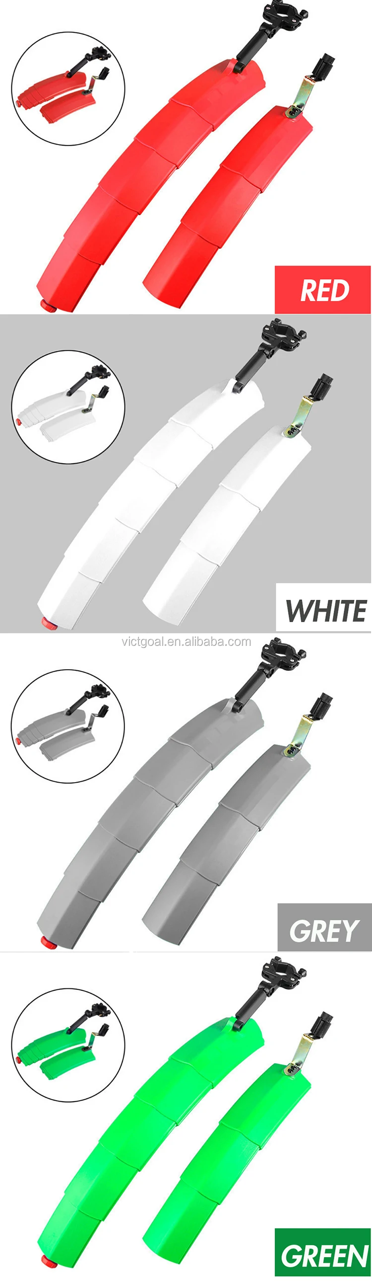 Folding Bike Fenders Led Rear Light Bike Fenders Mudguard Buy Dirt