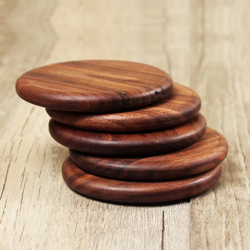 Rustic Wooden Drink Coasters,London New York Paris,Engraved