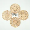 decorative cnc carvings wood rosettes for cabinet