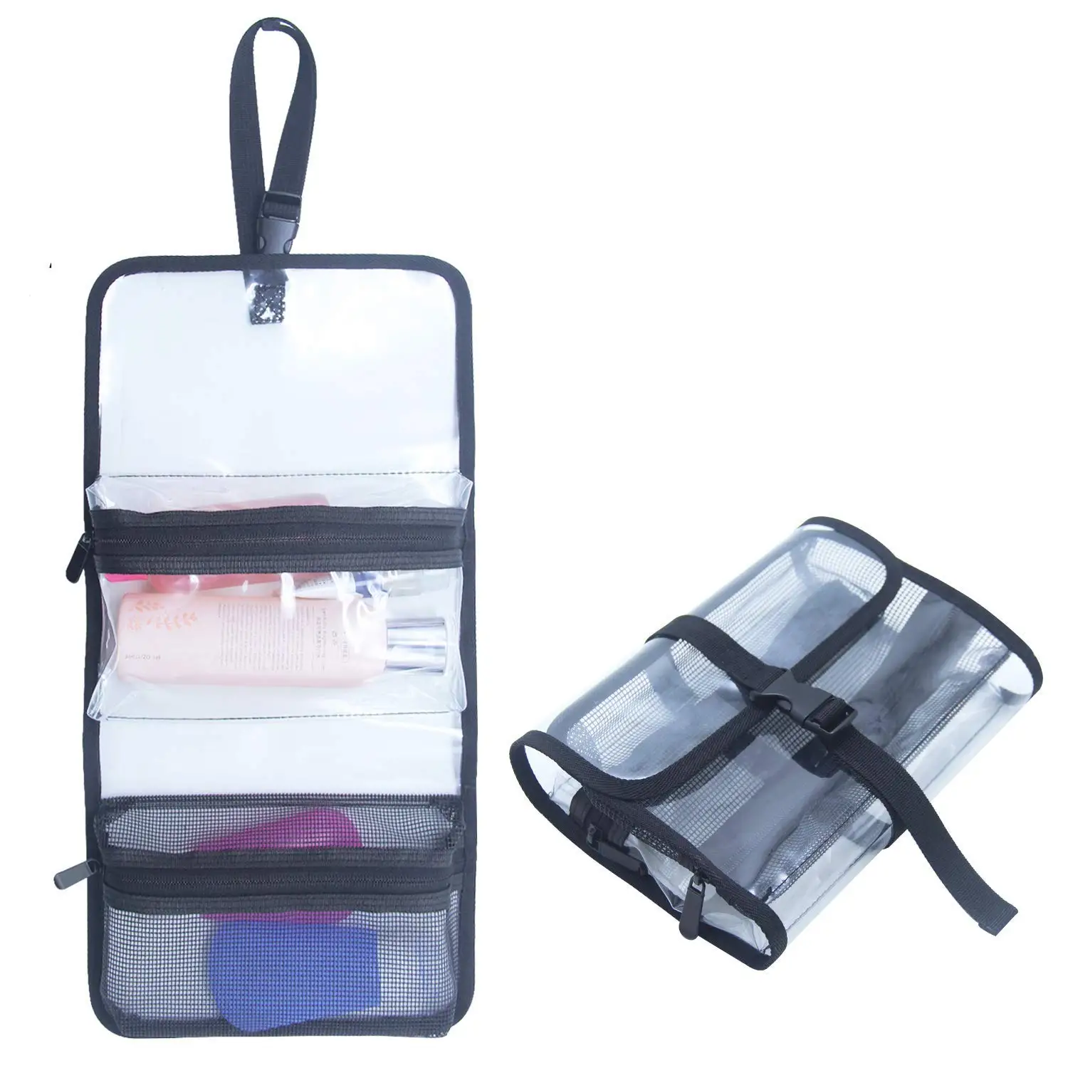 folding makeup bag