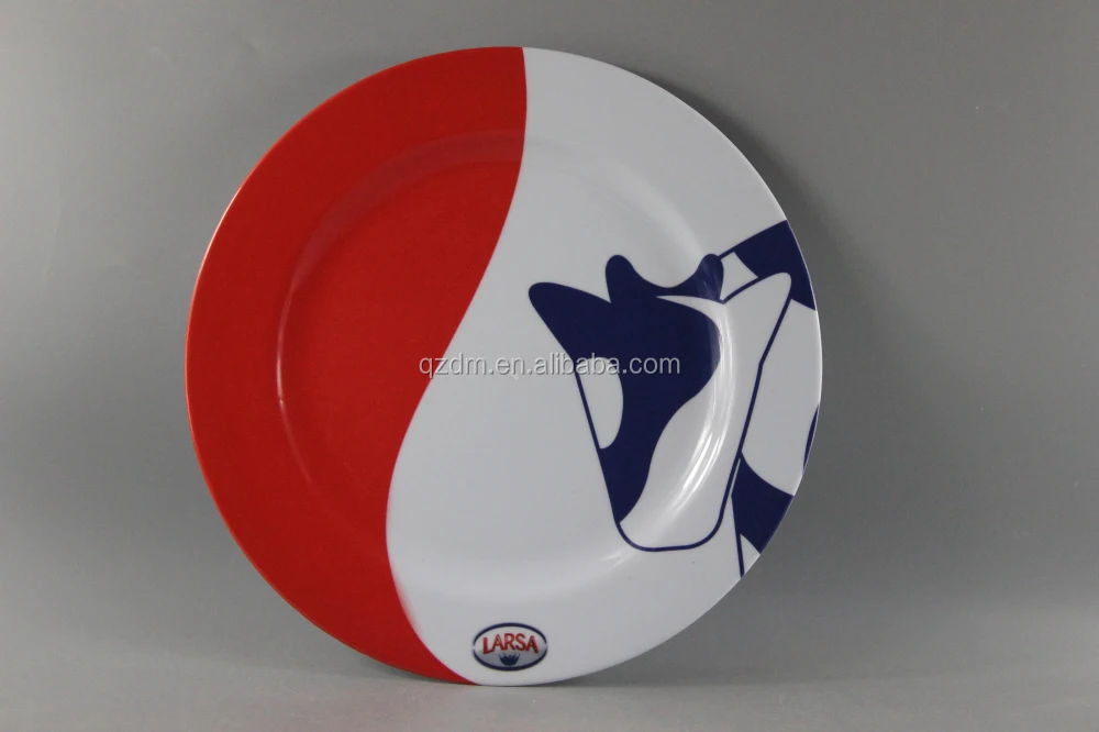 11 Inch Melamine Round Plates And Dishes Food Grade