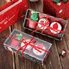2018 New Christmas decoration present face towel gift wrap
