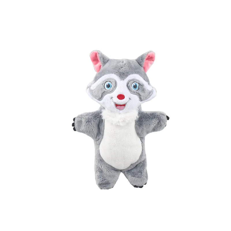 racoon hand puppet