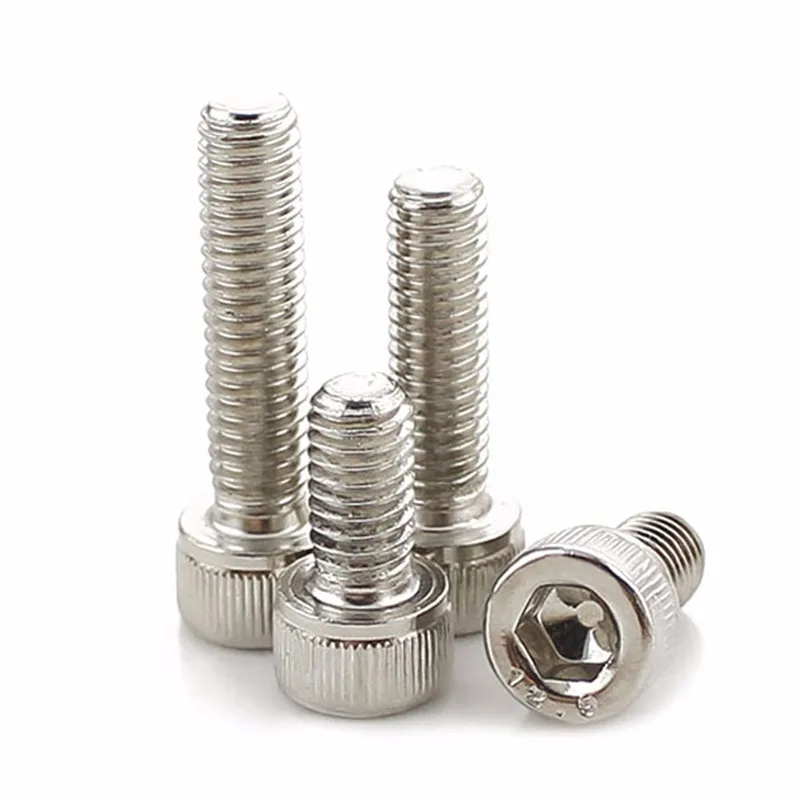 M6 M20 Gs Galvanized Steel Nickel Plated Hexagon Socket Head Cap Screw