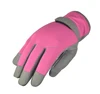 GLOVEMAN Ladies Silicone dots palm with Pink Synthetic leather Planting garden gloves