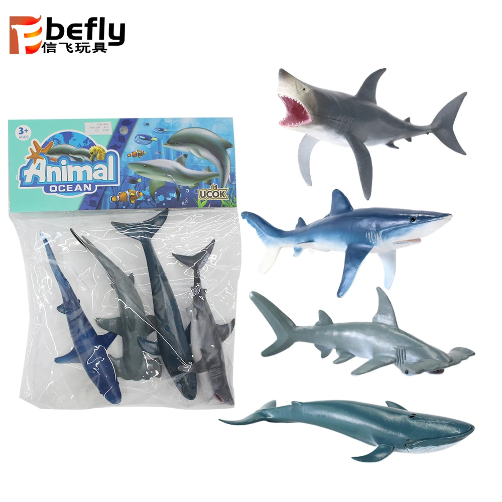 plastic shark toy
