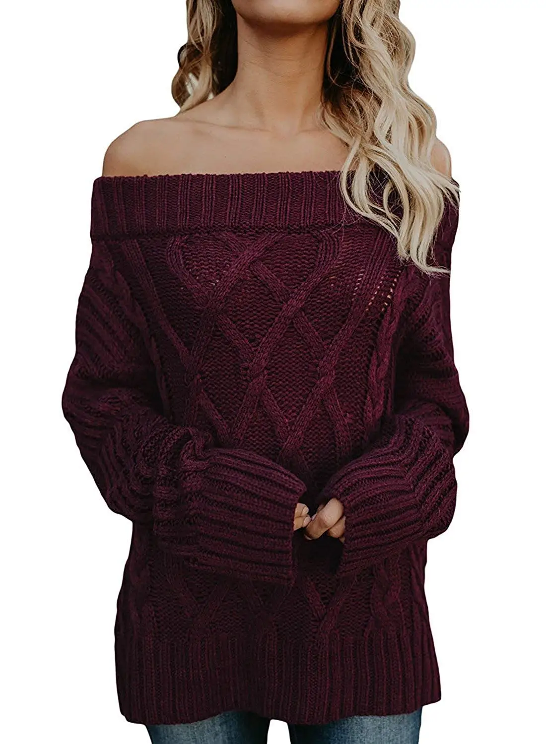 half shoulder sweatshirt