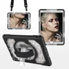 For iPad 9.7 2017 2018 Women fashion fancy shockproof tablet case with shoulder strap
