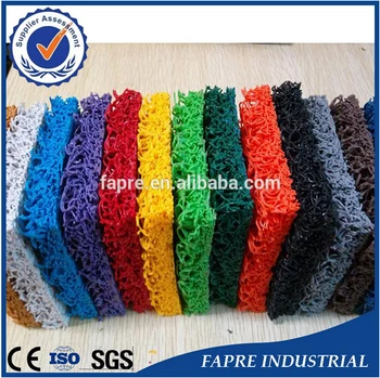 2016 New Hot Sale Plastic Coir Matting Roll Pvc Floor Mat Roll