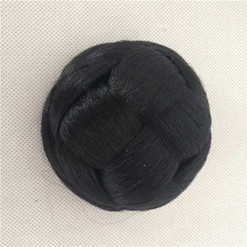 Black Bun Hair Pieces Hair Bun Cover