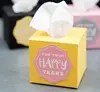 DIY Mini Wedding Tissue Boxes With Cricut