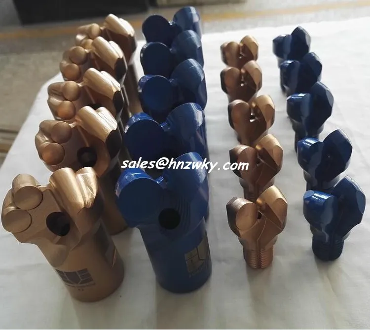 Top Quality Two Wings Pdc Coal Mining Auger Bit 27mm 28mm 30mm 32mm