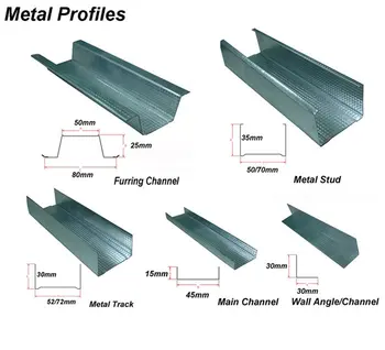 Metal Studs tracks channels furring Systems Uae india   Metal Studs tracks channels furring Systems Uae india