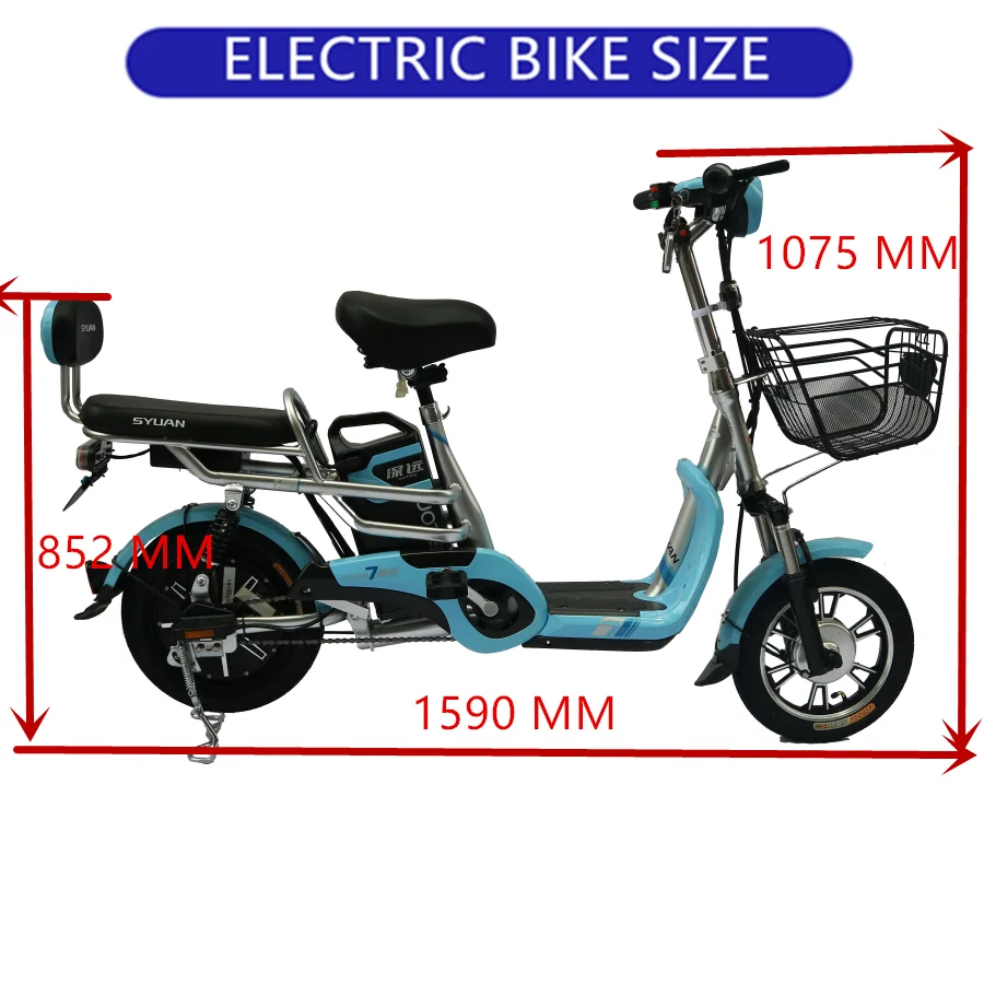 Electric Bike Manufacturer Supplier Cheap 2 Wheel Electric Bike For