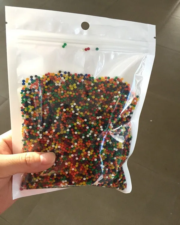 10g Packaging Plant Decorative Hydrogel Beads Magic Marble Color Water