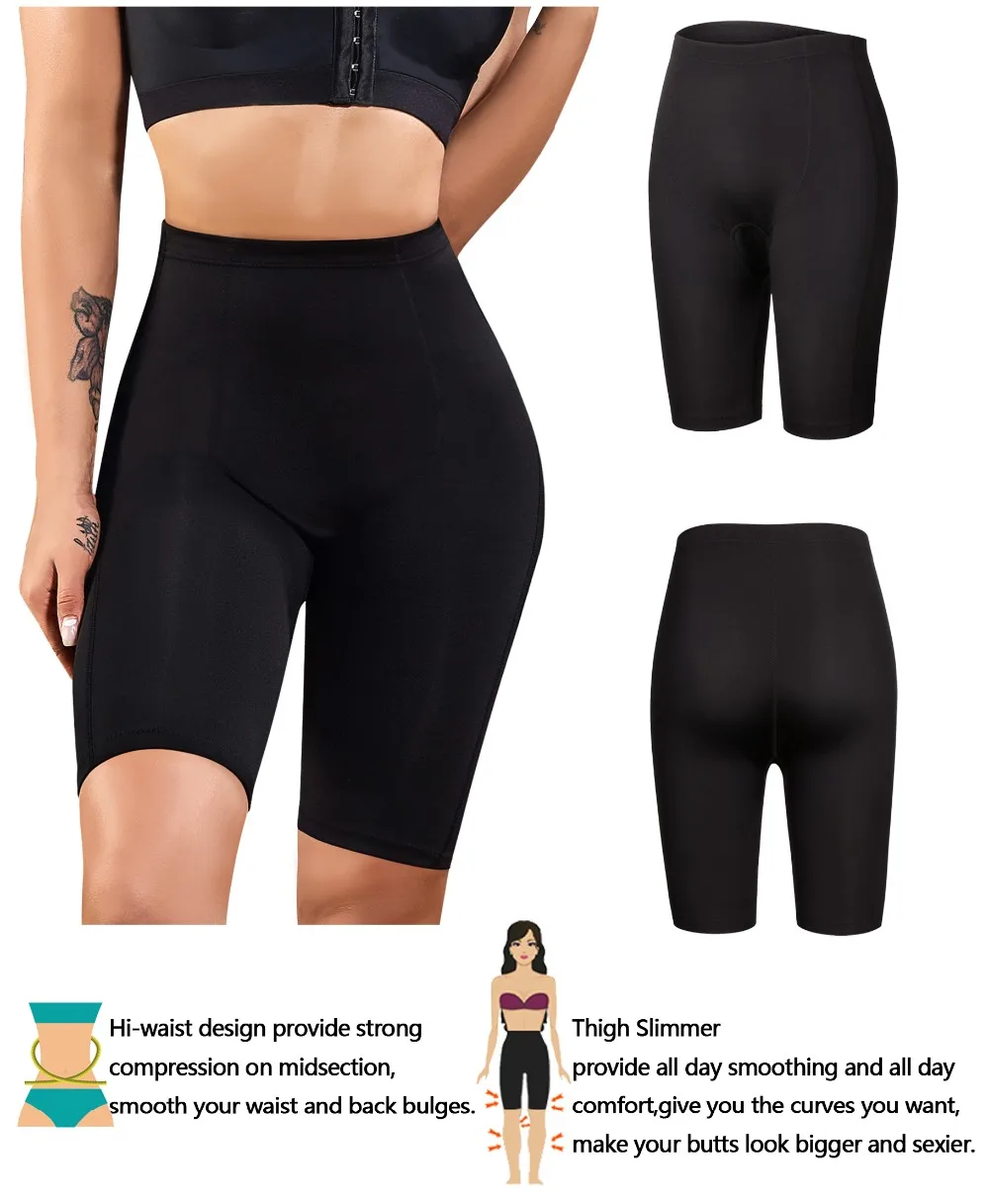 Women Shapewear Control Tummy Shorts Thigh Waist Slip Womens Slimmer