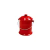 Distinctive red ceramic garden compost