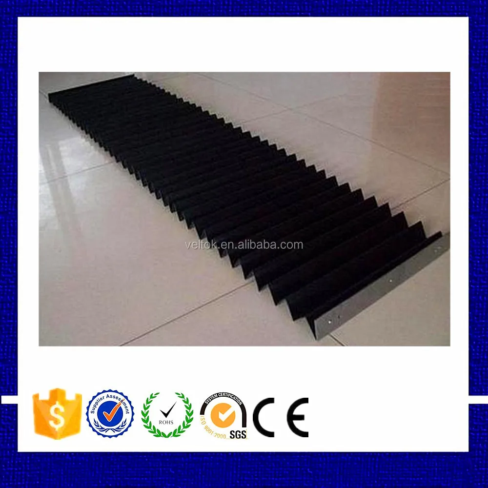 Plastic Accordion Cnc Machine Guards,Cnc Machine Bellow Covers,Linear