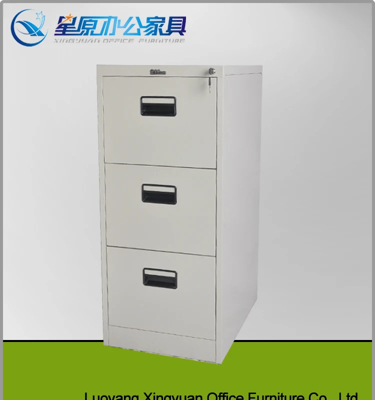 3 Drawer Funky Office Keyless File Cabinet Lock Office Drawer
