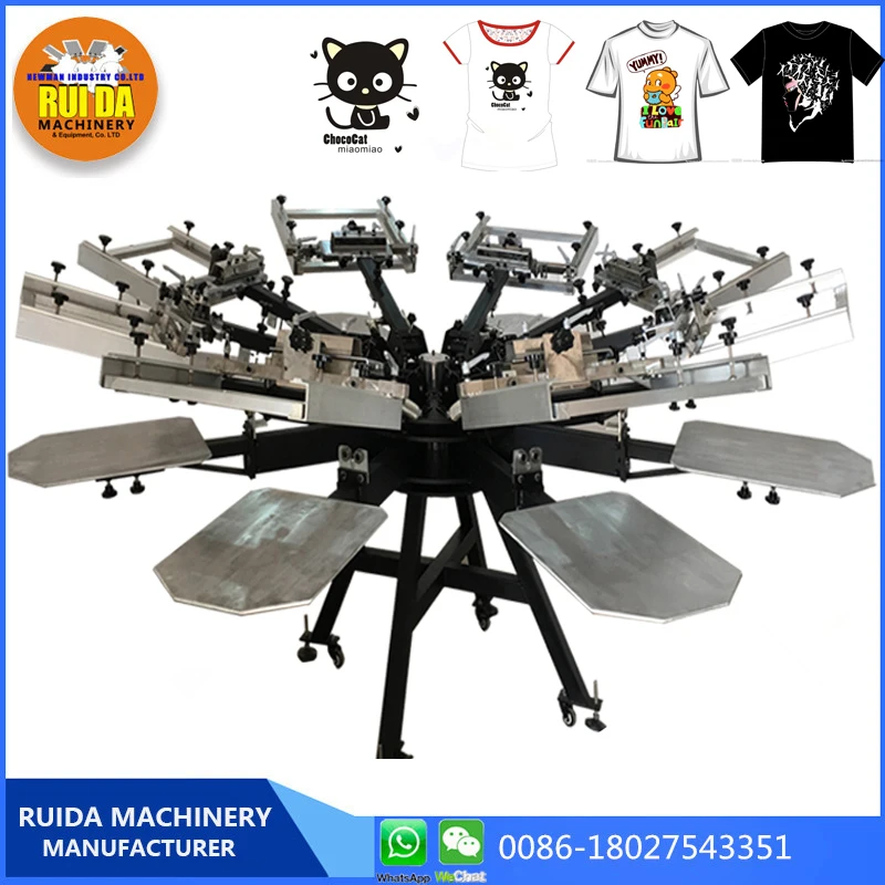 Cheap Screen Printing Machine Sets Silk Screen Printing Equipment And Machinery From Ruida