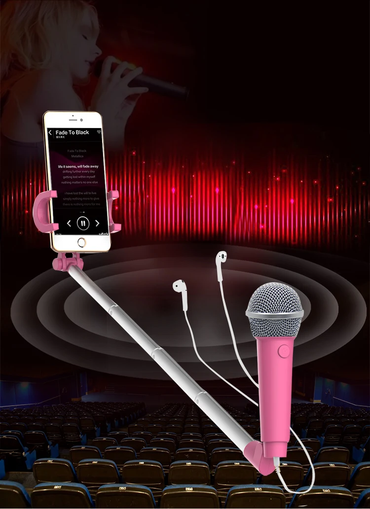 selfie mic music set