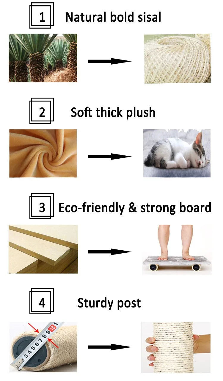 cat tree-material