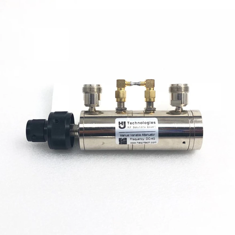 2G 3G 4G RF Test equipment Low PIM RF Manual Variable Attenuator, 1db 10db 50db 100db DC to 4GHZ 6GHZ