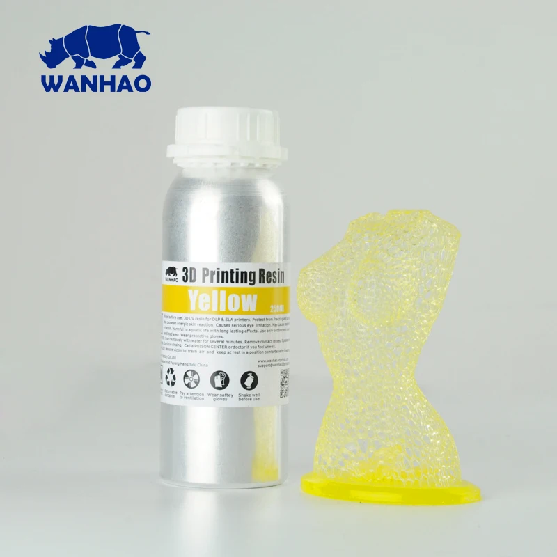 Wanhao 405 NM UV Photopolymer Resin For D7 V1.5 D7 PLUS 3D Printer